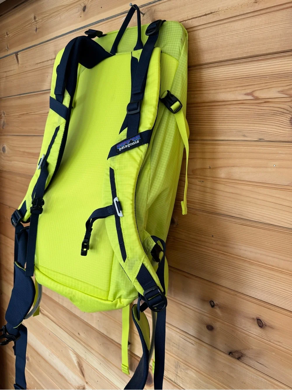PATAGONIA | Ascensionist 35L Backpack Neon Yellow Alpine Climbing Hiking Retired